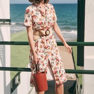 Sezane Lexia Rose Dress
